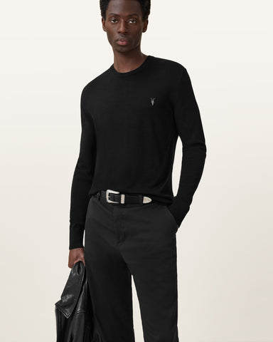 Mode Merino Crew Neck Ramskull Sweater