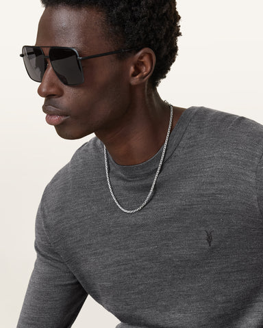 Mode Merino Crew Neck Ramskull Sweater