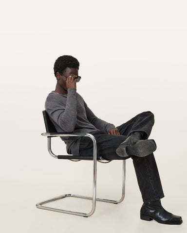 Mode Merino Crew Neck Ramskull Sweater