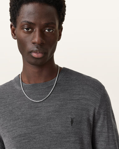 Mode Merino Crew Neck Ramskull Sweater