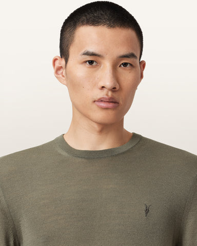 Mode Merino Crew Neck Ramskull Sweater