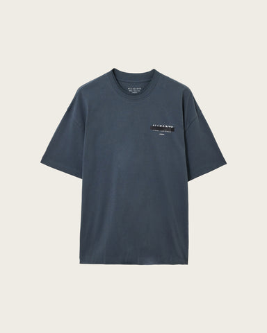 Redact Oversized Embroidered Logo T-Shirt