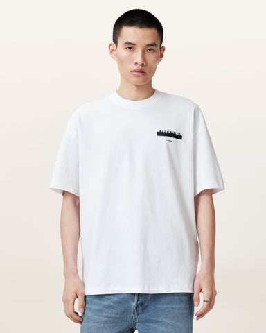 Redact Oversized Embroidered Logo T-Shirt