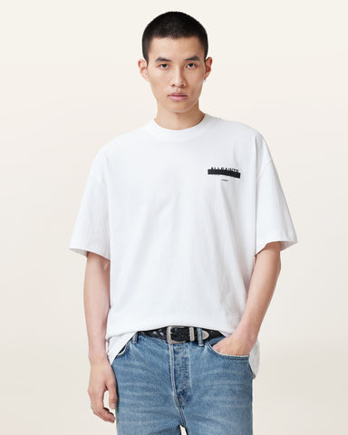 Redact Oversized Embroidered Logo T-Shirt