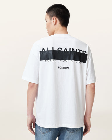 Redact Oversized Embroidered Logo T-Shirt