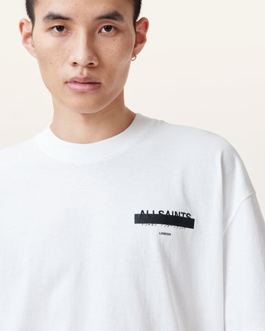 Redact Oversized Embroidered Logo T-Shirt