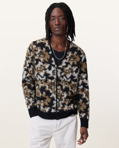 Florelle Jacquard Cardigan