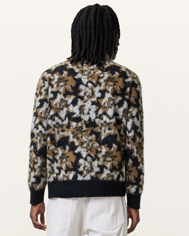 Florelle Jacquard Cardigan