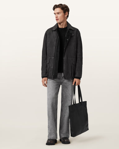 Bolton Waxed Suede Coat