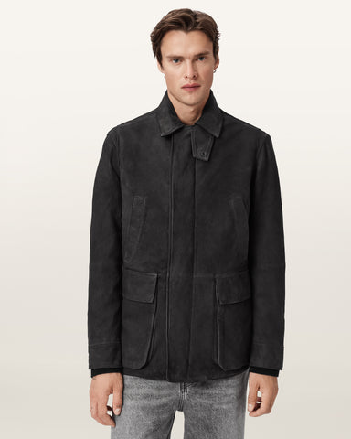 Bolton Waxed Suede Coat