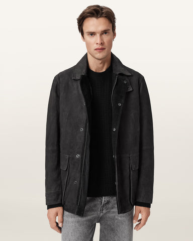 Bolton Waxed Suede Coat
