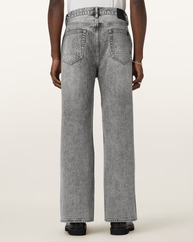 Lenny Loose Fit Wide Leg Denim Jeans