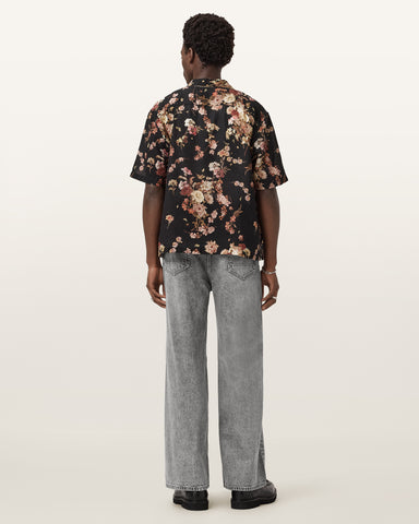 Lenny Loose Fit Wide Leg Denim Jeans