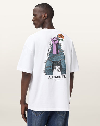 Defiance Oversized Graphic T-Shirt