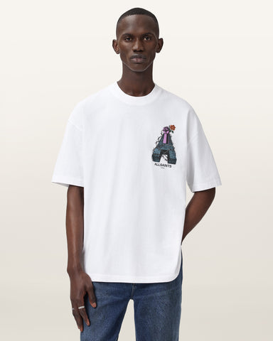 Defiance Oversized Graphic T-Shirt