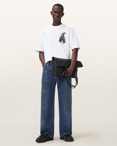 Defiance Oversized Graphic T-Shirt