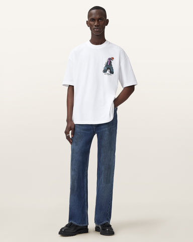 Defiance Oversized Graphic T-Shirt