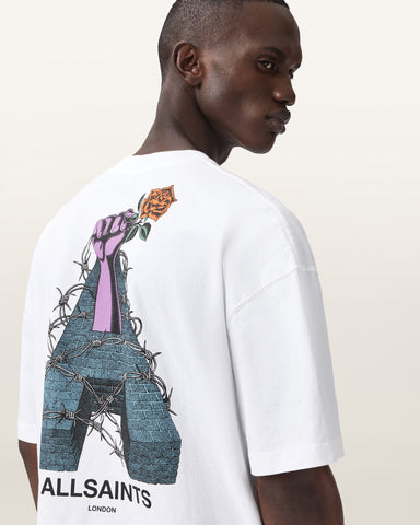 Defiance Oversized Graphic T-Shirt
