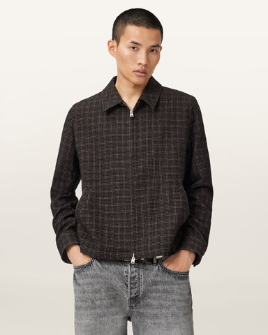 City Hall Check Jacket