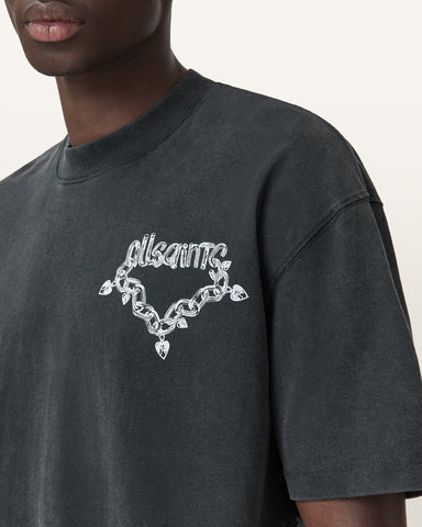 Drip Short Sleeve Oversized T-Shirt