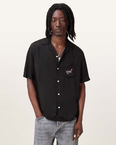 Lovers Embroidered Relaxed Fit Shirt