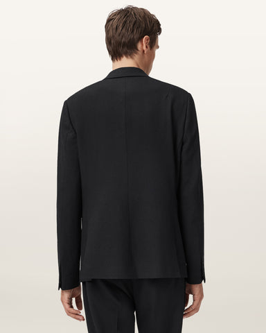 Germain Satin Single Breasted Blazer