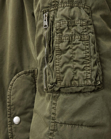 Banner Relaxed Fit Bomber Jacket