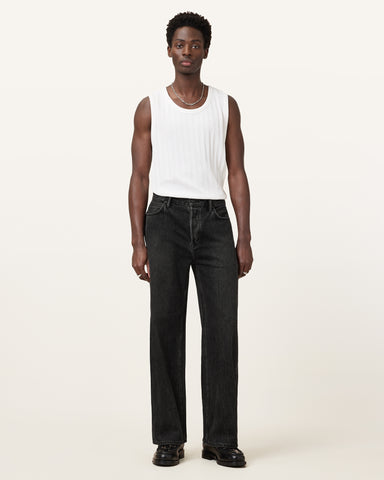 Lenny Loose Fit Wide Leg Denim Jeans