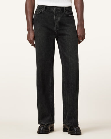 Lenny Loose Fit Wide Leg Denim Jeans