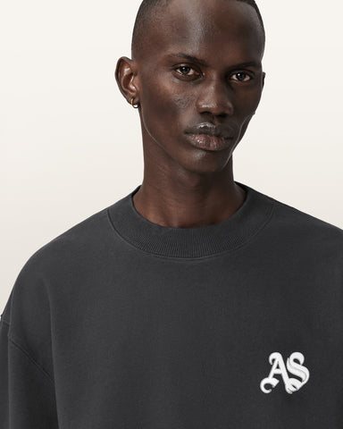 Icon Oversized Crew Neck Sweatshirt