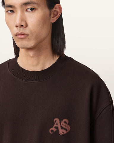 Icon Oversized Crew Neck Sweatshirt