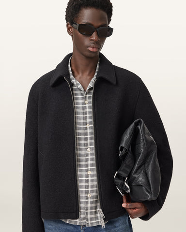 Celeste Cropped Wool Jacket