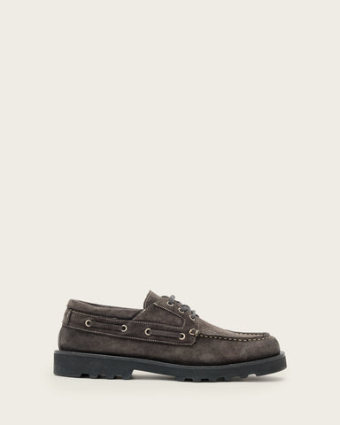 Skiff Suede Boat Shoes