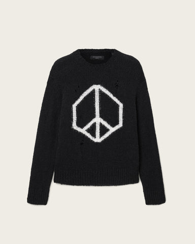 Message Oversized Wool Sweater