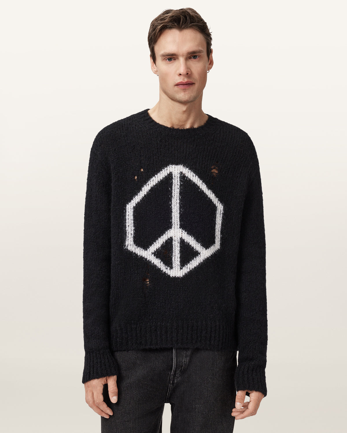 Message Oversized Wool Sweater