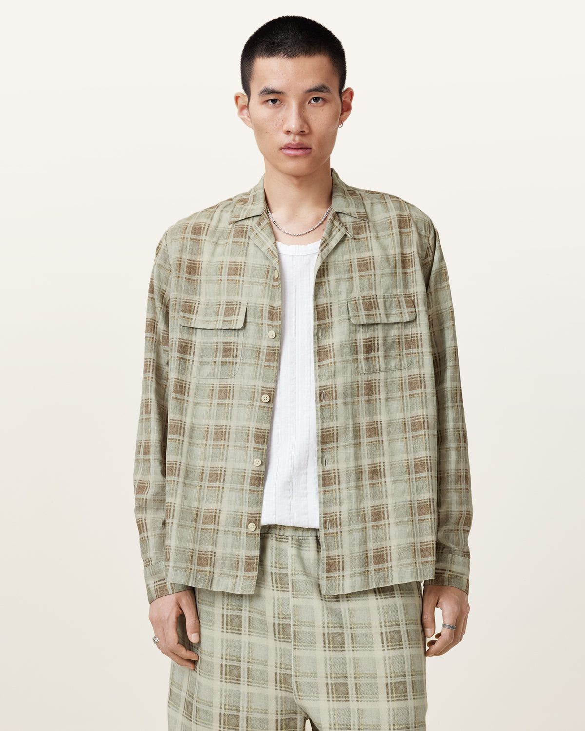 Seattle Checked Long Sleeve Shirt