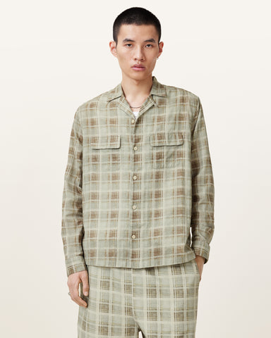 Seattle Checked Long Sleeve Shirt