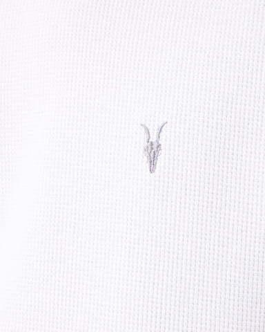 Ellis Waffle Texture Crew Neck Ramskull T-Shirt