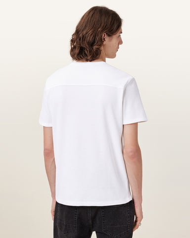 Ellis Waffle Texture Crew Neck Ramskull T-Shirt