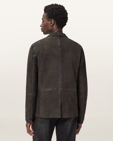 Monet Waxed Suede Blazer