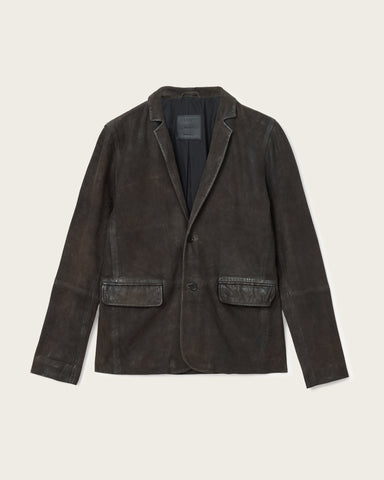 Monet Waxed Suede Blazer