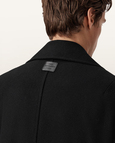 Curran Relaxed Fit Wool Coat