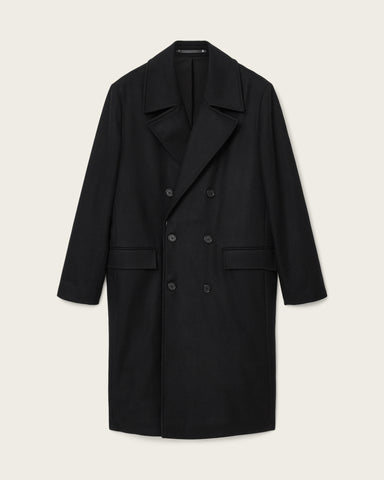 Curran Relaxed Fit Wool Coat