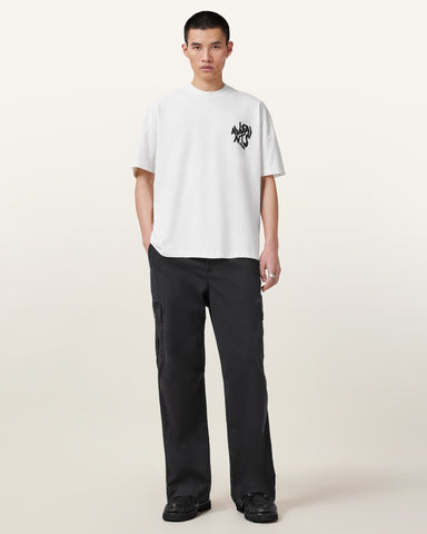 Orlando Logo Print Oversized T-Shirt