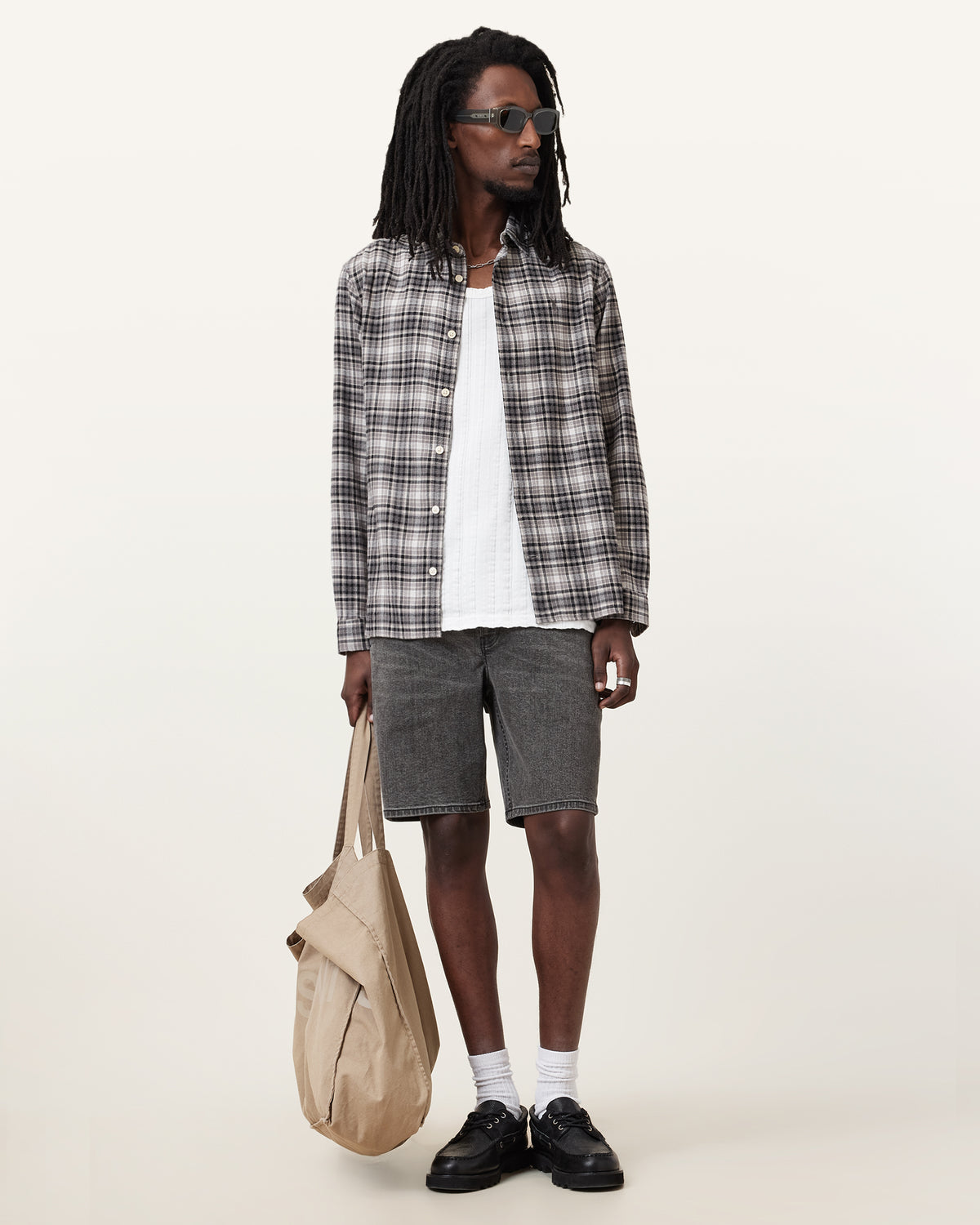 Switch Skinny Fit Denim Shorts