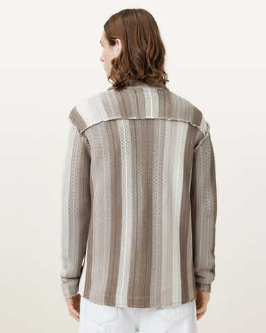 Truck Striped Cardigan