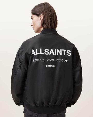 Underground Relaxed Fit Bomber Jacket
