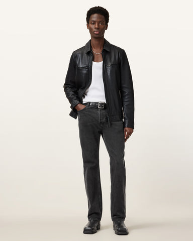 Reid Straight Fit Denim Jeans