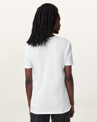 Figure Crew Neck Raw Edge T-Shirt