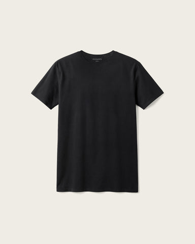Figure Crew Neck Raw Edge T-Shirt